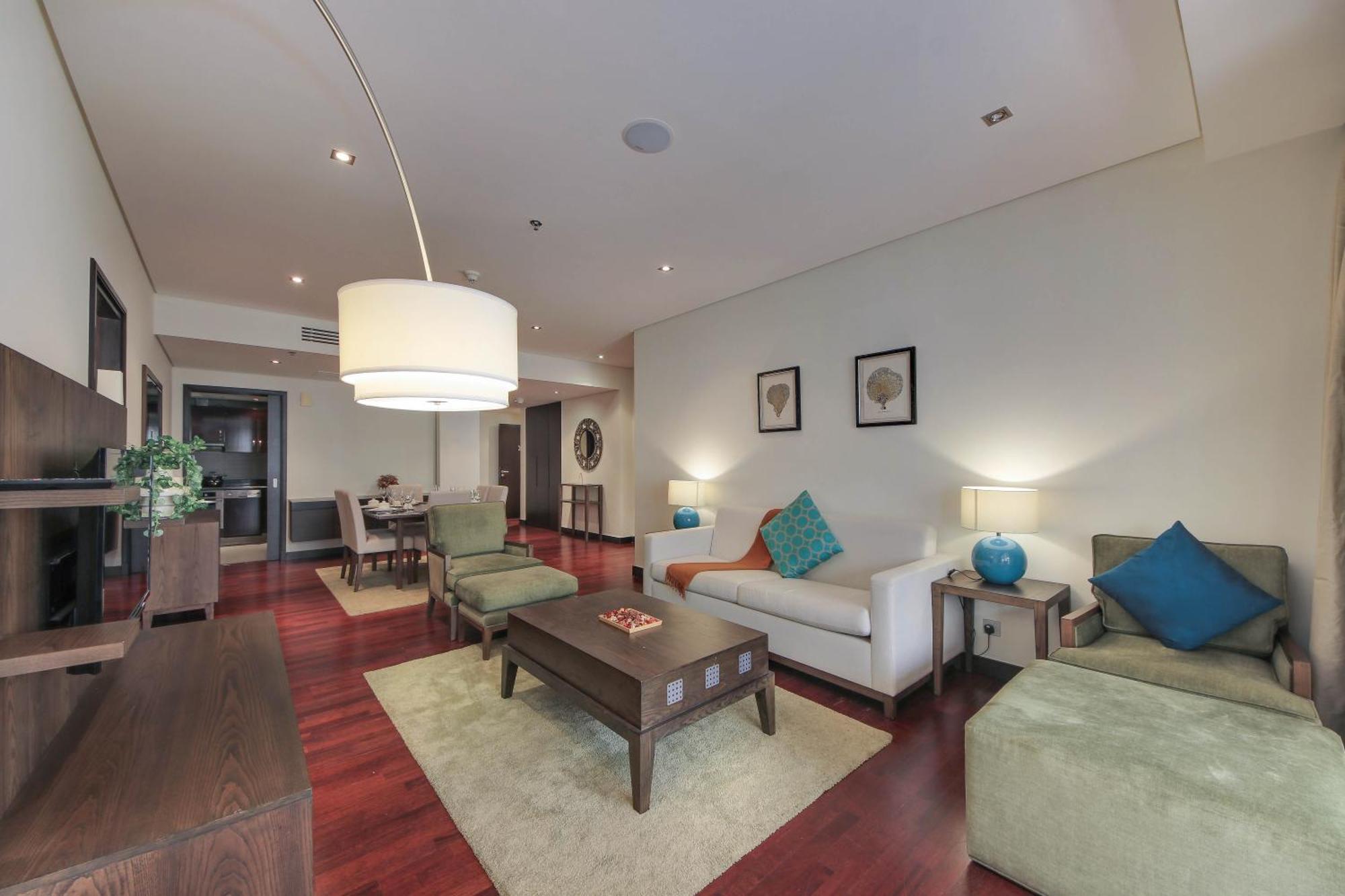 Luxe Getaways Royal Amwaj Palm Jumeirah Resort Apartment Holiday Home Dubai Rom bilde